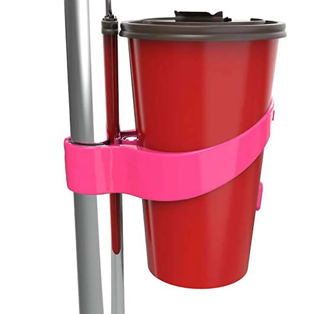 Portable Cup Holder for Bicycles - Durable Stand Clip for Coffee, Water, Milk Mugs - Universal Subway , Gym Cup Holder Accessory