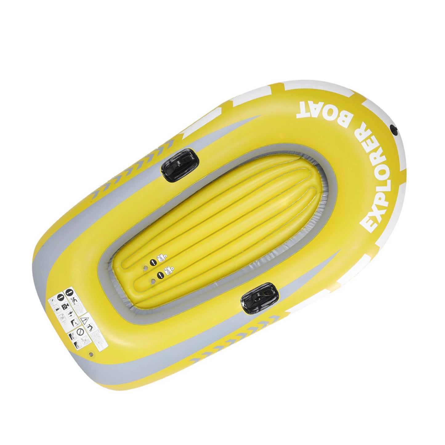 PVC Inflatable Kayak – 2-Person Canoe for Rowing, Fishing, Drifting & Diving Air Boat