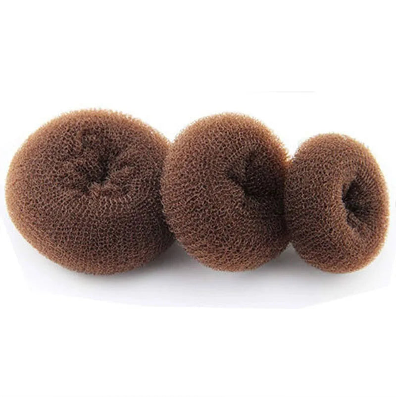 3PCS Hair Bun Donut Set – Easy Magic Foam Styling Tools for Women & Girls