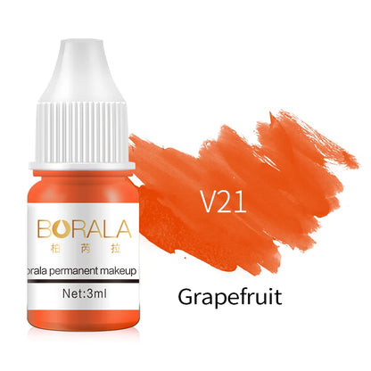 Borala 26 Colors 3ML Permanent Makeup Pigments – Sample Size for Lips, Eyebrows & Eyeliner, Beauty Art for Women