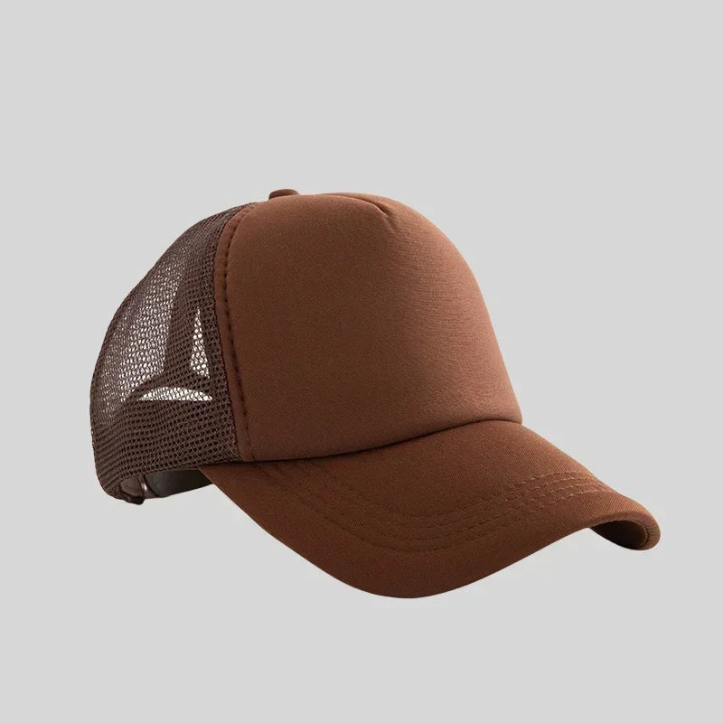 Personalized Logo Trucker Hats - Custom Foam Mesh Baseball Caps for Men & Women, Snapback Sun Hats