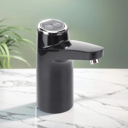 11L Camping Water Container - Portable Water Tank with Faucet & USB Rechargeable Electric Pump