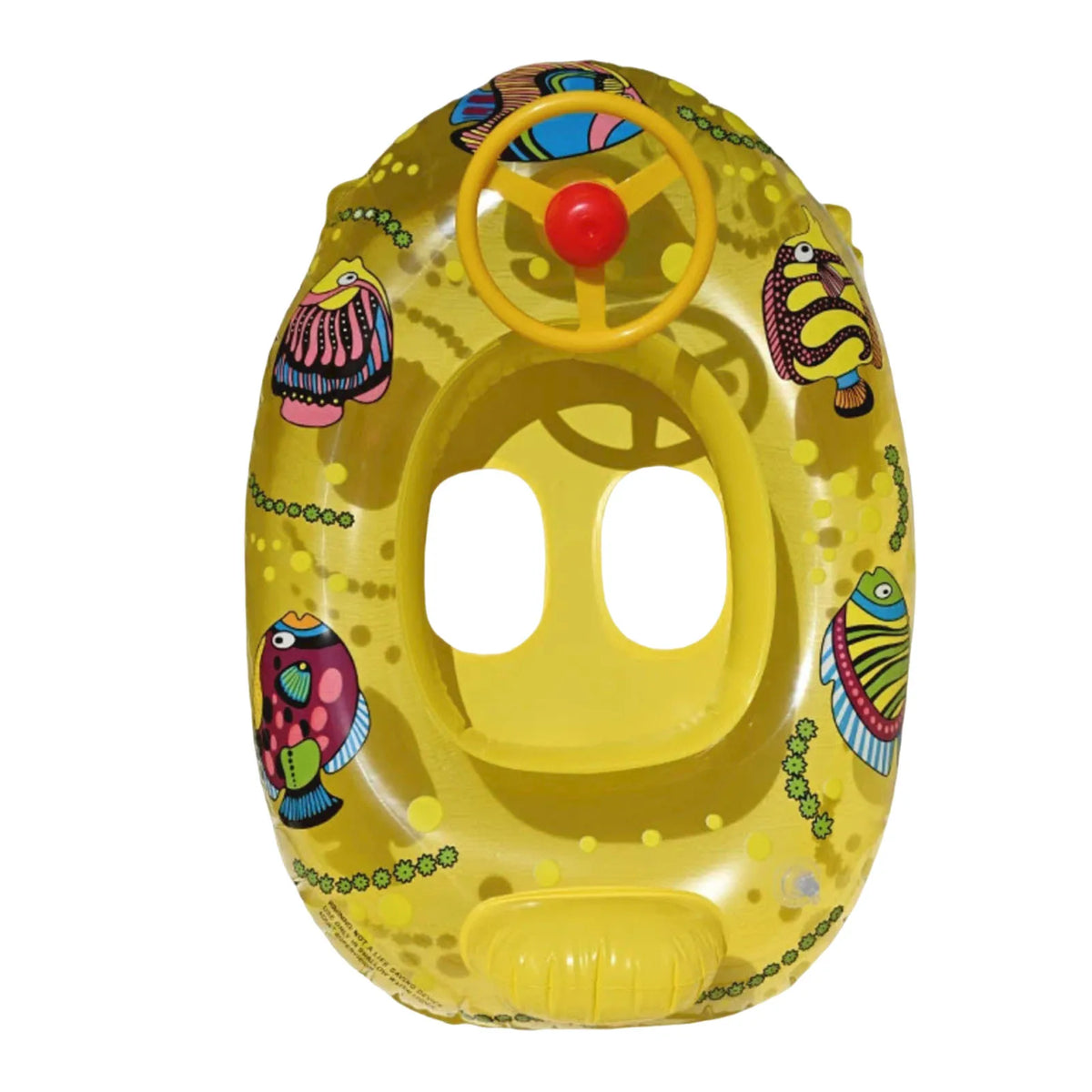 Inflatable Baby Swimming Ring – Thickened PVC Swim Float with Widened Airbag and Anti-Rollover Design for Pool and Beach Fun