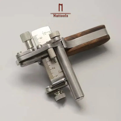 Nattools Manual Belt Cutter - 10–60mm Adjustable Stainless Steel Leather Cutting Tool