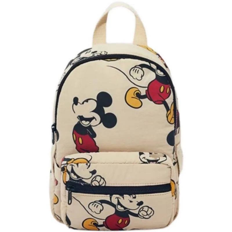 Disney Mickey Mouse Pattern Children's School Bag - Cute Lightweight Backpack with New Fashionable Design