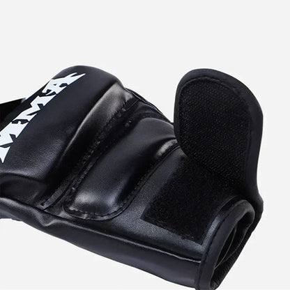 MMA Boxing Gloves - PU Training Gloves for Karate, Muay Thai, Sanda & Free Fight
