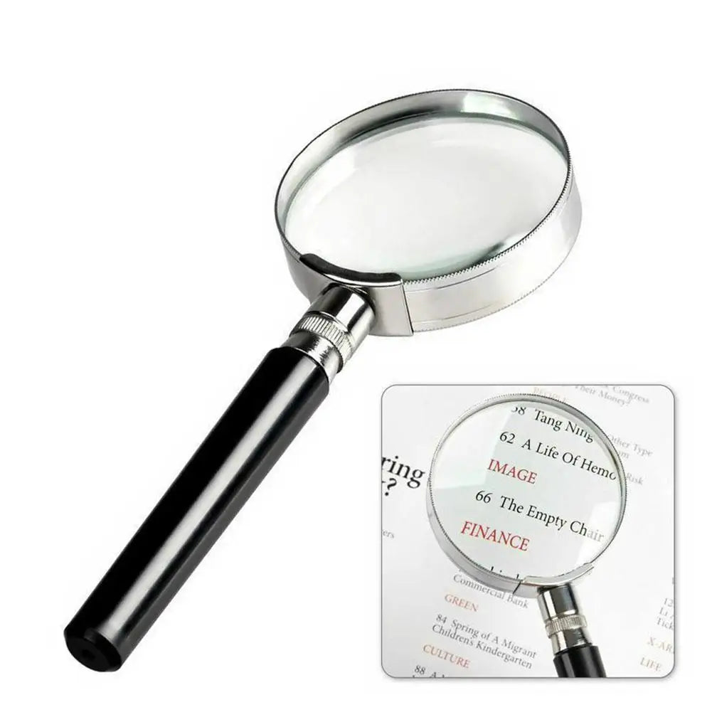 10X Professional Magnifying Glass Loupe – Jewelry, Coins & Stamp Reading Magnifier for Seniors, Kids & Detail Inspection