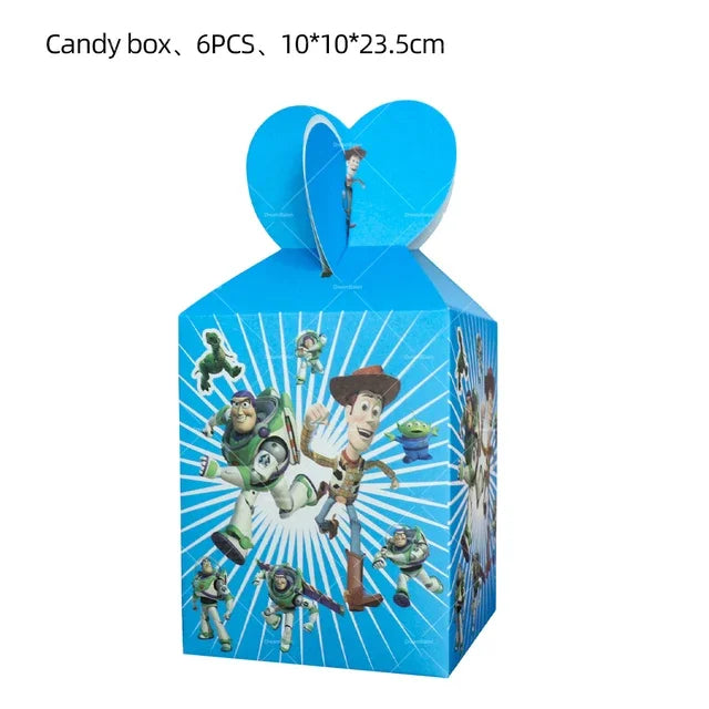 Disney Toy Story Buzz Lightyear Birthday Party Decoration Set – Foil & Latex Balloons, Happy Birthday Banner & Cake Topper for Kids Boys Hero Theme Party