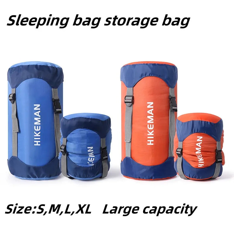 Ultra-Light Sleeping Bag Compression Storage Bag – Waterproof & Portable for Outdoor Camping