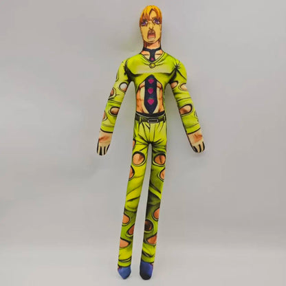 28cm JoJo's Bizarre Adventure Plush Doll - Jotaro, Joseph, Gyro & Johnny Anime Collectible Cosplay Gift