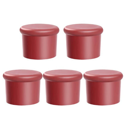 1/5pcs Reusable Silicone Wine Stoppers - Durable Corks for Wine, Beer, Champagne, and Beverage Bottles - Bar Accessories