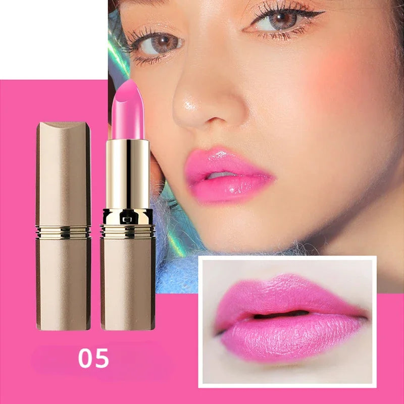 Pink Lipstick – Waterproof, Long-Lasting Red & Rose Velvet Lipstick for Girls & Women Makeup