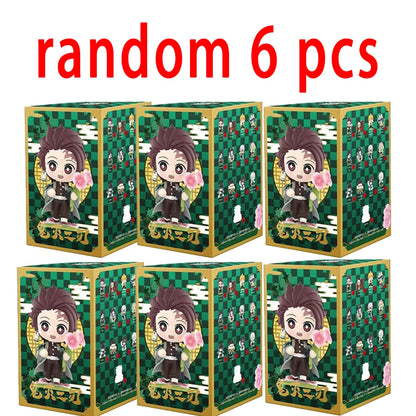 Demon Slayer Tanjiro & Nezuko Figure Blind Box – Anime Cartoon Statue Model Ornament, Creative Surprise Gift