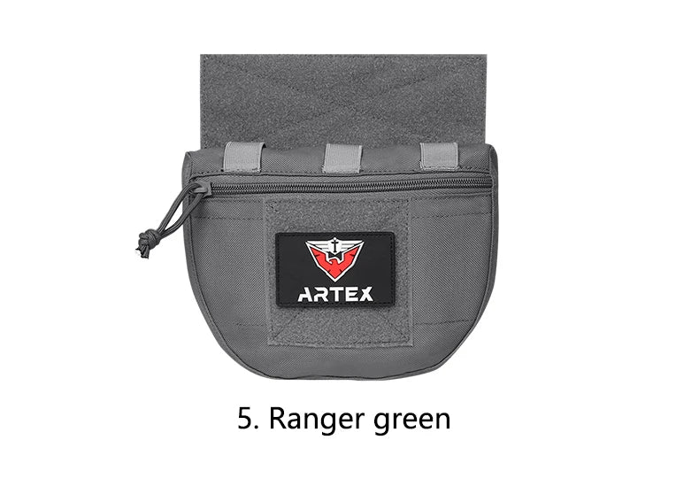 JPC/CPC Tactical Chest Pouch – Large Sub-Pouch MOLLE Expansion for Vest & Lower Belly Storage