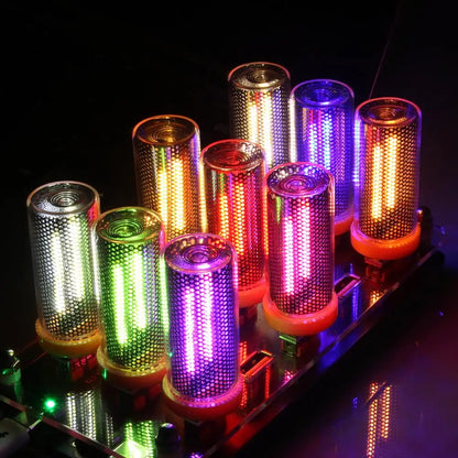 Retro USB LED Filament Night Light - Warm Yellow Flame Ambient Bulb for Car, Bedroom & Home Decor