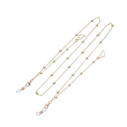 Women Pearl Star Eyeglass Chain - Fashion Beaded Sunglasses Holder Neck Strap For Reading Glasses