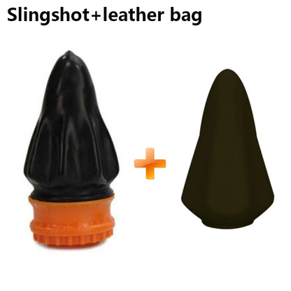 3-Color Latex Slingshot Cup - High Elasticity Outdoor Shooting Toy for Hunting, Camping & Stress Relief