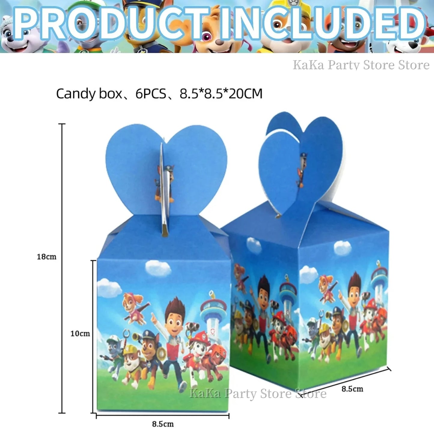 PAW Patrol Birthday Party Supplies Set – Tablecloth, Plates, Cups & Balloons Kids Party Decor for Birthday, Baby Shower & Favors