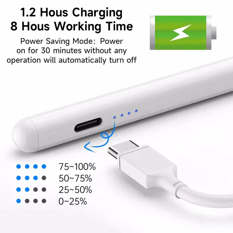 2024 Universal Stylus Pen for Android, iOS & Windows Capacitive Touchscreen - Compatible with Samsung, Huawei, Apple, Xiaomi