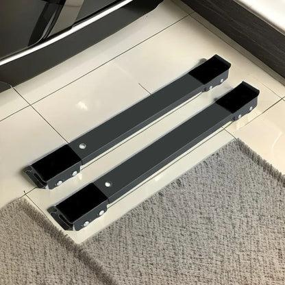 Movable Washing Machine Stand | Refrigerator Raised Base with Roller Bracket Wheels | Bathroom Kitchen Home Appliance Accessories
