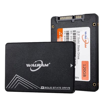 WALRAM SSD 240GB, 120GB, 480GB – 2.5" SATA3 Solid State Drive for Desktop & Laptop, Available in 128GB, 256GB, 512GB, 1TB