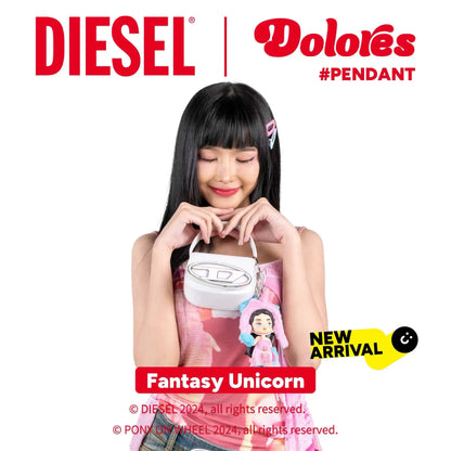 DIESEL x Dolores Limited Edition Plush Pendant – Hanging Bag Accessory Toy