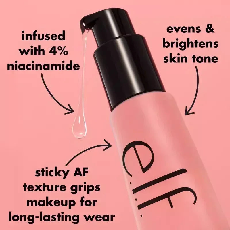 24ML ELF Power Grip Makeup Primer – Hydrating Face Primer for Moisturizing & Long-Lasting Makeup