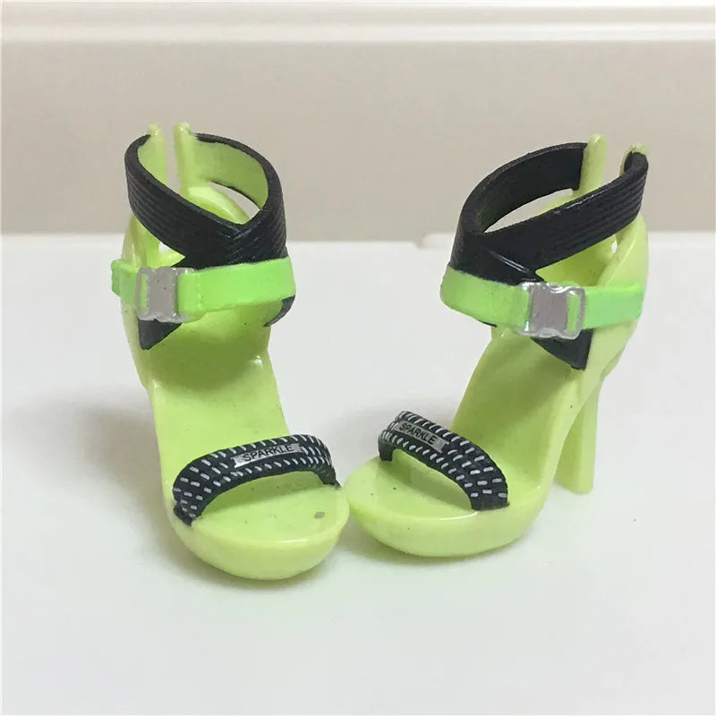 Original Rainbow School Doll – Multi-Style Shoes & DIY Dress-Up Accessories for Girls