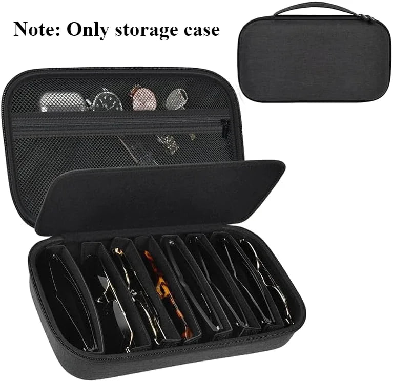 Travel Sunglasses Organizer Case Bag for Men and Women – Polarized Sunglasses Storage Holder (Bag Only)
