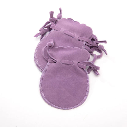 10PCS Small Velvet Jewelry Pouches – Drawstring Bags for Rings, Earrings, Candy, Gift Packaging, Display & Business Supplies
