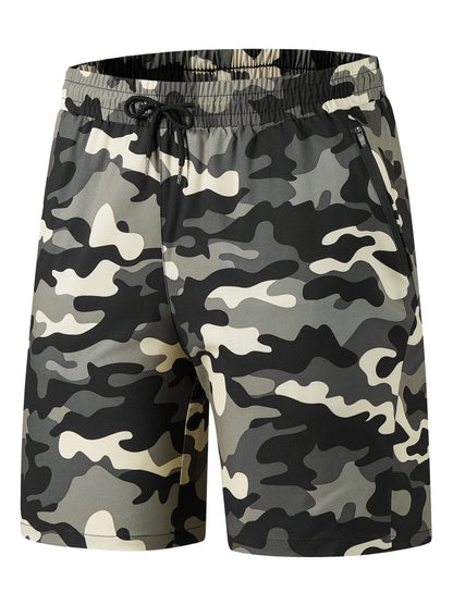 Men’s Summer Sports Shorts – Quick-Dry Breathable Gym, Running & Cycling Bottoms with Drawstring Waist, Casual Workout Outfit