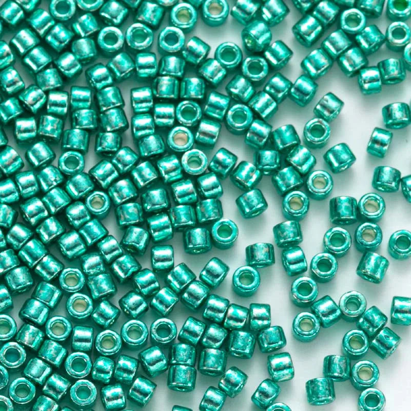MKY 2.0MM Metallic Glass Beads - Loose Beads for DIY Handmade Crochet & Jewelry Crafts