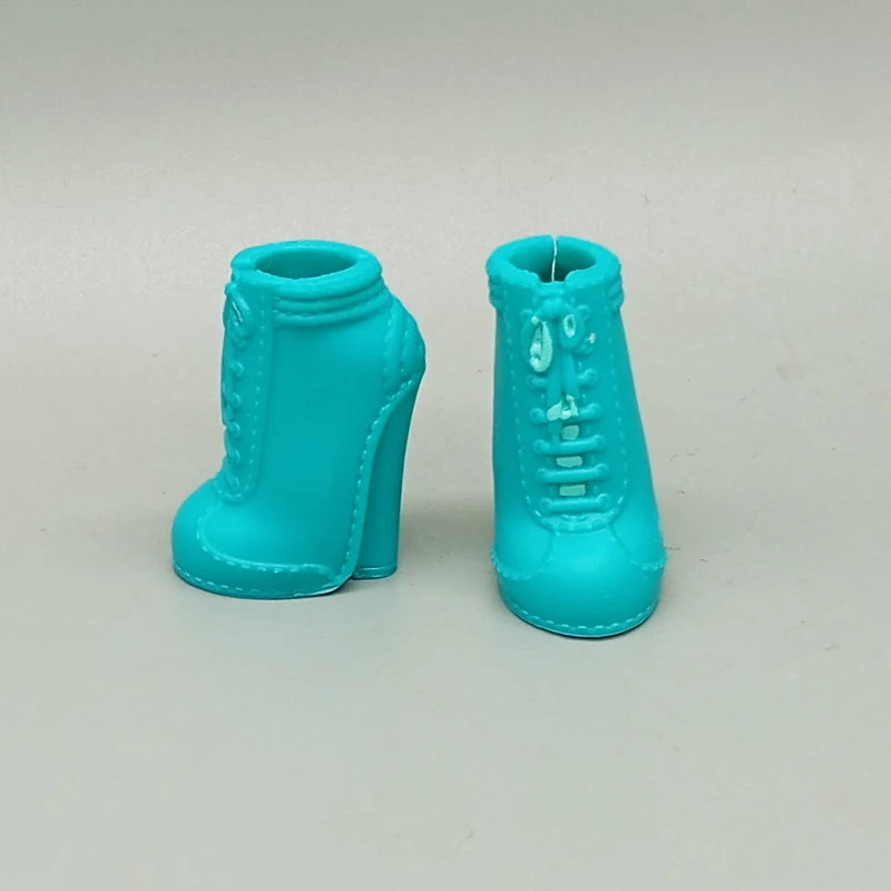 Little Kids 25CM Winter Doll Shoes – Boots & High Heels Accessories, Perfect Birthday Gift for Girls