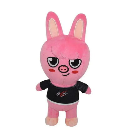 20cm Kawaii Skzoo Plush Toy Set – 8pcs Cartoon Stuffed Animals for Kids, Room Decor & Gifts