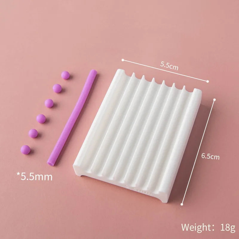 2-in-1 Clay Ball Maker - Pottery Rolling & Shaping Tool for DIY Jewelry Crafts