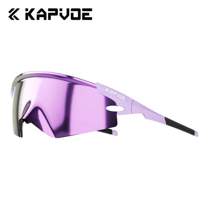 Kapvoe Cycling Sports Sunglasses – UV Protection Bike Glasses for Road & Mountain Riding (Men & Women, 2026 Model)
