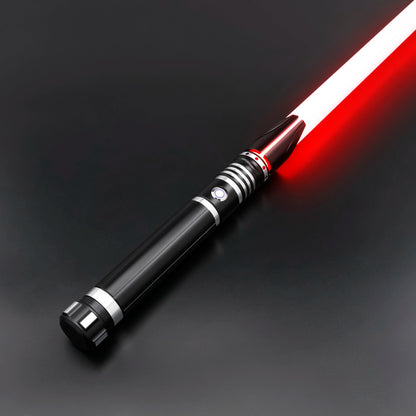 TXQSABER Heavy Dueling Lightsaber – Neo Pixel RGB Laser Saber with Metal Hilt, Smooth Swing Combat Cosplay Luminous Toy for Kids
