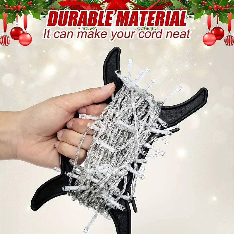 Christmas Light Storage Organizer — 1/5/10PCS Filament Winding Reel & Extension Cord Rack for Easy Line Storage