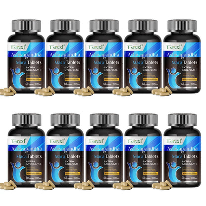 Ashwagandha Performance Support Supplement – Day & Night Formula for Energy, Endurance & Physical Vitality Optimization