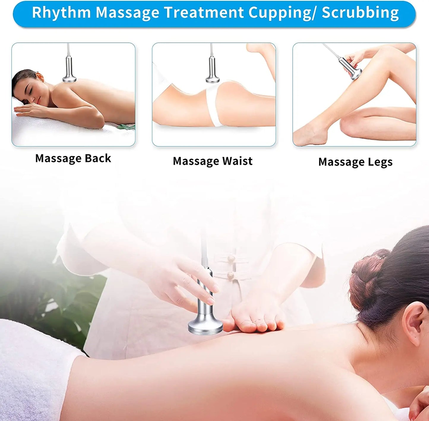 Breast & Body Shaping Vacuum Therapy Machine – Lifting, Cupping, Cellulite & Skin Tightening Device
