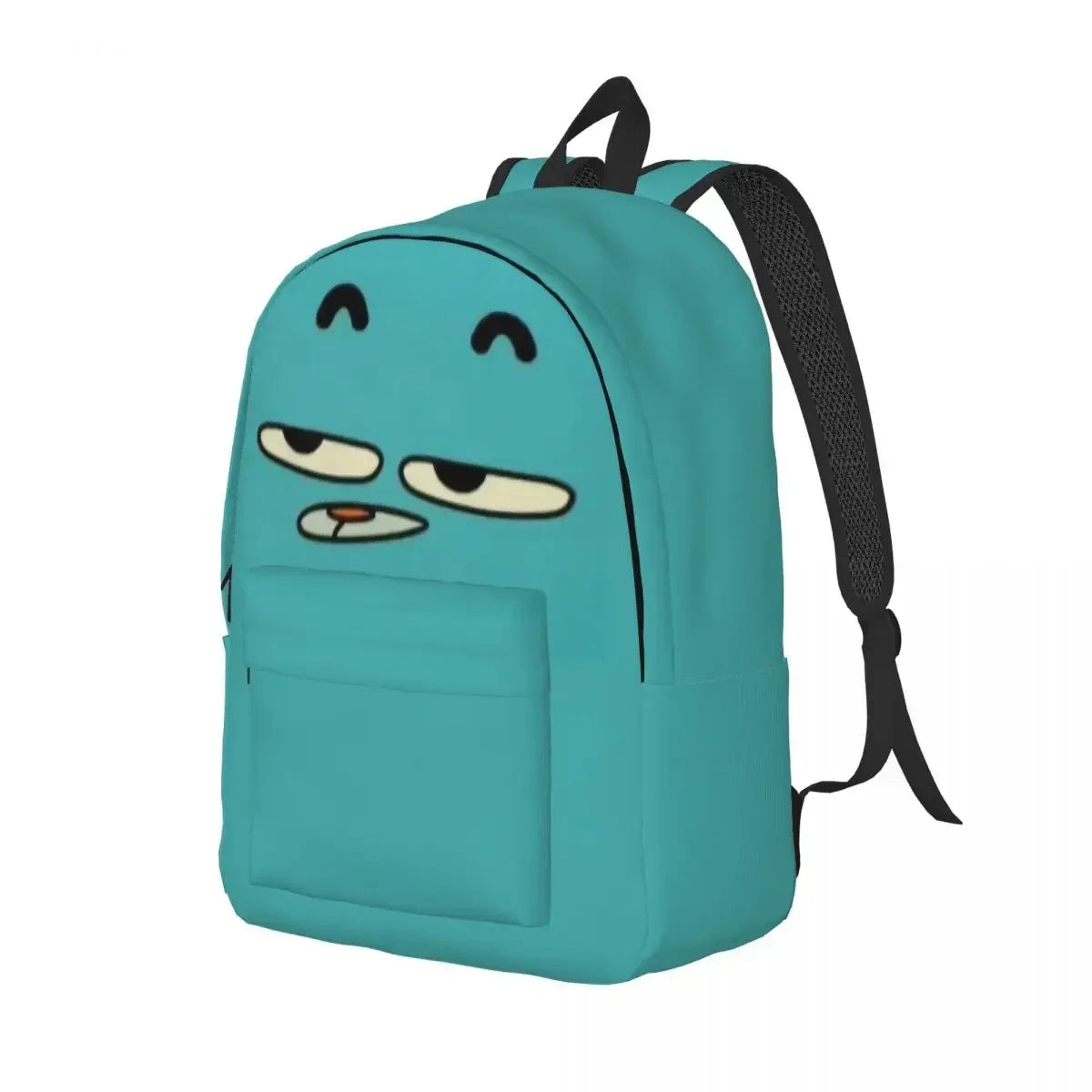 Gumball Cartoon Backpack - Spacious School Bookbag for College Students, Men & Women Hiking Daypack