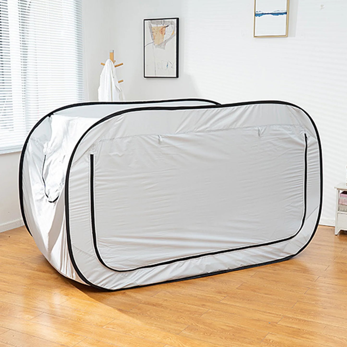 Outdoor Folding Privacy Pop-Up Bed Tent – Fully Enclosed Shaded Camping Tent for Kids & Adults
