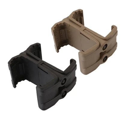 Universal Dual Parallel Rifle Magazine Clip — AK, AR15, M4 Speed Loader Accessory
