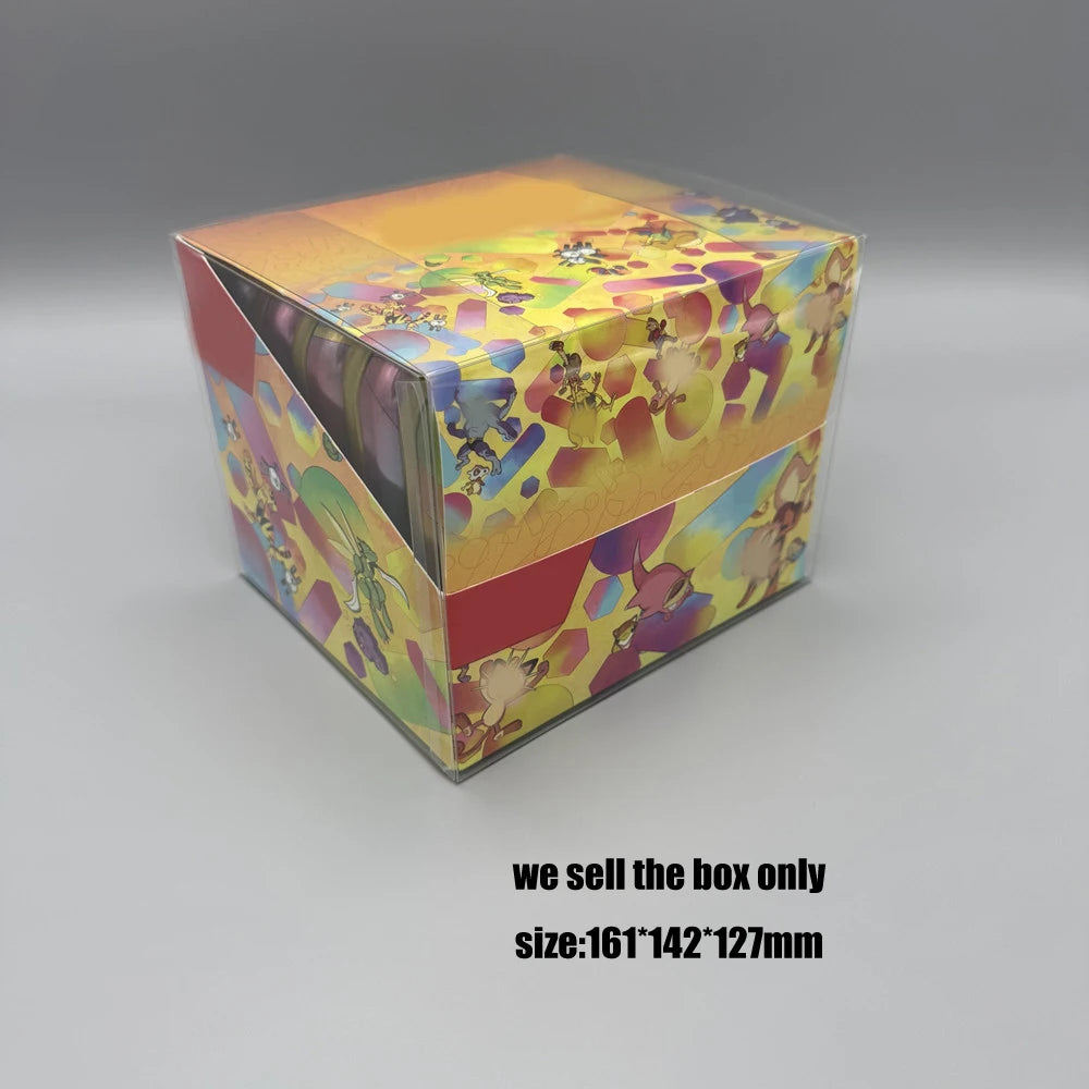 Transparent PET Storage Case - Protective Display Box for Pokémon TCG 25th Celebration Mini Tin Collection