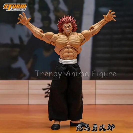 ST Baki Hanma Son of Ogre Action Figure — Yuujiro Hanma PVC Movable Anime Model Toy