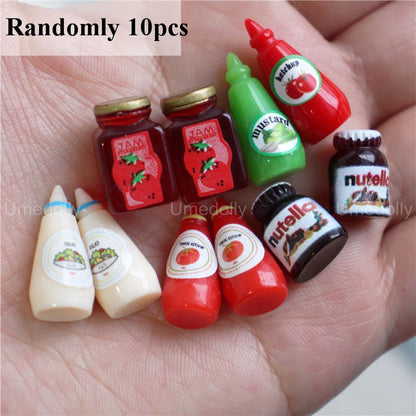 1/6 Scale Miniature Supermarket Food & Drinks – Dollhouse Store Decor Accessories for Blythe, BJD & 1/6 Dolls