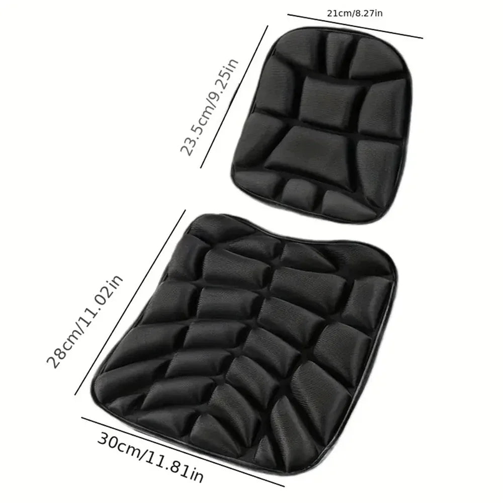 Universal Motorcycle Seat Cushion - Thick Shock-Absorbing Heat-Insulating Comfort Pad