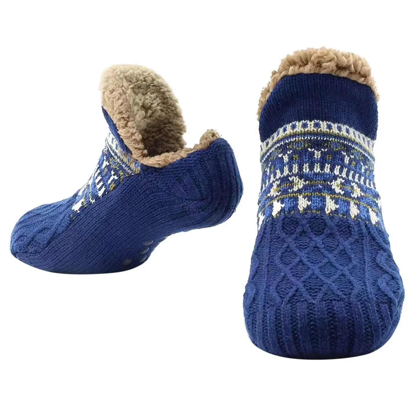 Fall and Winter Floor Socks - Warm Home Socks for Women and Men, Snow Socks, Sleep Carpet Slippers, Non-Slip Yoga Socks, 2024