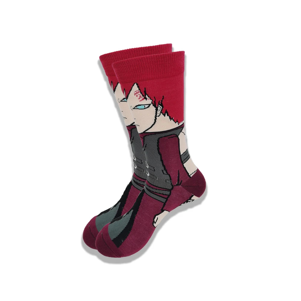 Spring and Autumn Cartoon Movie Character Socks for Men & Women – Funny Fashion High Quality Crew Tube Socks, Unisex Casual Cotton Socks