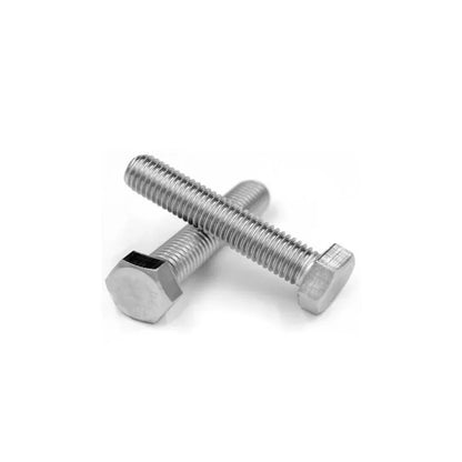 304 Stainless Steel Hex Head Screw – American-Made ANSIB18.2.1 Standard Bolts in 1/4, 5/16, 3/8, 7/16, 1/2, 5/8 Sizes